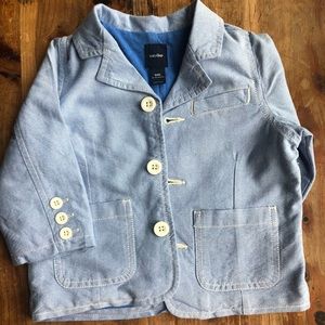 GAP Chambray Blazer Boys